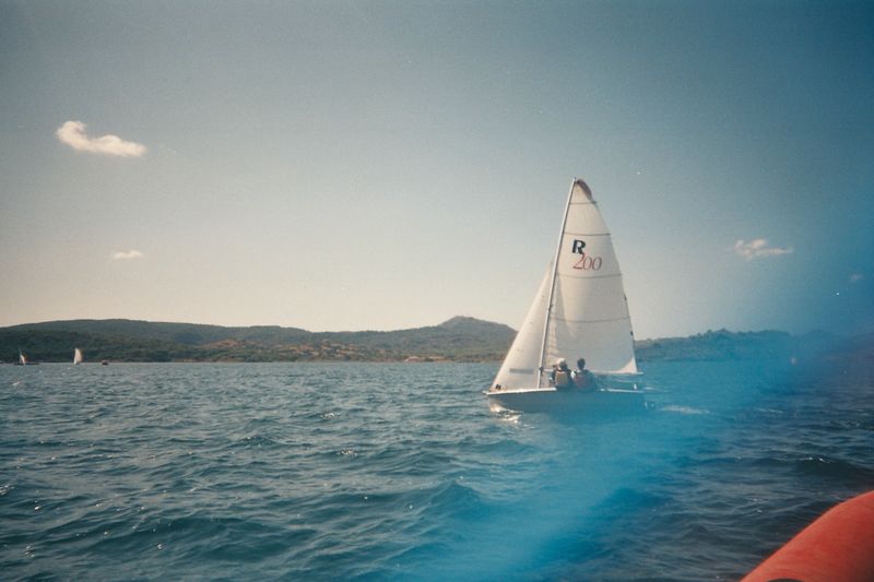 RS200 sailing wednesday morning